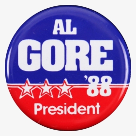 Al Gore 88 Campaign Button - Circle, HD Png Download, Free Download