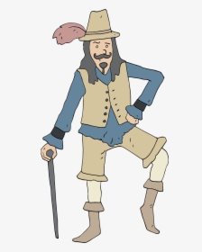 English Civil War Cavaliers Cartoon, HD Png Download, Free Download