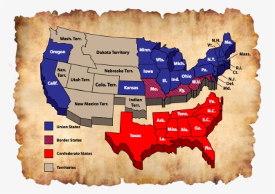 Confederate States Civil War, HD Png Download, Free Download