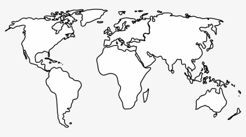 Tracing Map Of The World, HD Png Download, Free Download