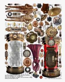 Steam Punk Shadow Box, HD Png Download, Free Download