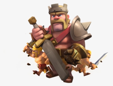 Clash Of Clans Clipart Barbarian King - Clash Of Clan Kings, HD Png Download, Free Download