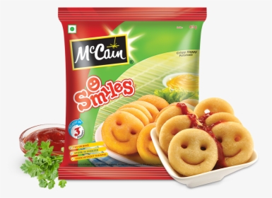 Mccain Crispy Happy Potatoes Smiles, HD Png Download, Free Download