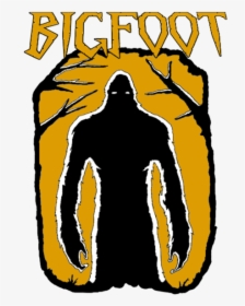 Bigfoot Clip Art Drawing Vector Graphics Image - Bigfoot, HD Png Download, Free Download