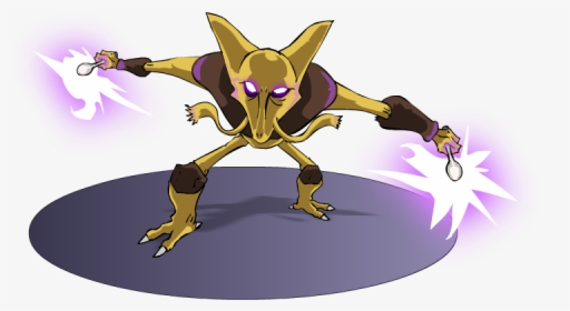 Alakazam - Cartoon, HD Png Download, Free Download