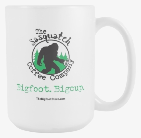 Sasquatch Coffee 15oz Bigcup"  Class= - Sasquatch Coffee, HD Png Download, Free Download