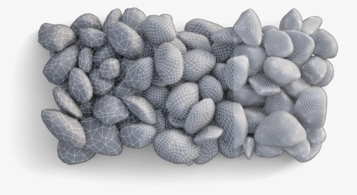 Meshes Subdivide Cleanly - Pebble, HD Png Download, Free Download