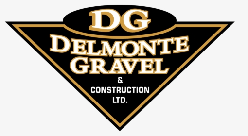 Delmonte Gravel & Construction Ltd - Sign, HD Png Download, Free Download