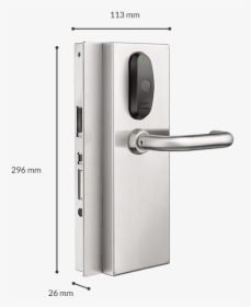 Salto Xs4 Glass Door Lock, HD Png Download, Free Download