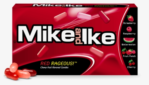Transparent Milk Duds Png - Mike & Ike Red Rageous, Png Download, Free Download