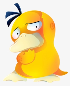 Pokémon Go Pikachu Bird Beak Yellow Vertebrate Cartoon - Pokemon Psyduck, HD Png Download, Free Download