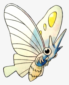 Will Gen 8 Finally Fix Psyduck And Golduck - Venomoth Pokemon Red Official Artwork, HD Png Download, Free Download