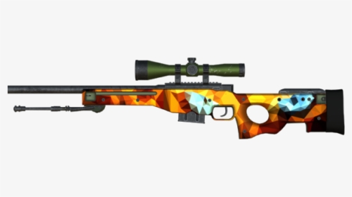 Awp Polycat Battle Scarred, HD Png Download, Free Download
