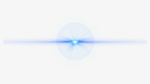 Front Blue Lens Flare - Light Effect Blue Png, Transparent Png, Free Download
