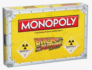 Transparent Monopoly Guy Png - Monopoly Back To The Future Trilogy Edition Board Game, Png Download, Free Download