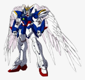 Mg Wing Gundam Zero Custom By Darkton93 - Wing Gundam Zero Art, HD Png Download, Free Download