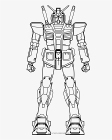 Gundam Coloring Page - Gundam Coloring, HD Png Download, Free Download