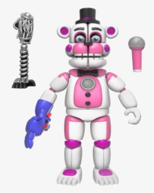 Character,illustration - Funtime Freddy Action Figure, HD Png Download, Free Download