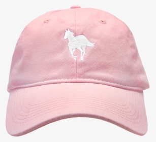 White Pony Pink Dad Hat - Baseball Cap, HD Png Download, Free Download