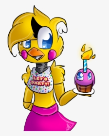 Five Nights At Freddy"s - Toy Chica Dessin, HD Png Download, Free Download