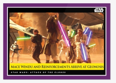 Mace Windu And Reinforcements Arrive At Geonosis - Magento, HD Png Download, Free Download