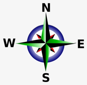 Compass Compas Clipart Kid Transparent Png - Clip Art North South East West Symbol, Png Download, Free Download