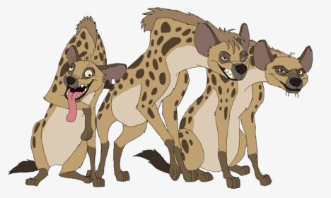 Hyena Drawing Colored - Shenzi Banzai And Ed, HD Png Download, Free Download