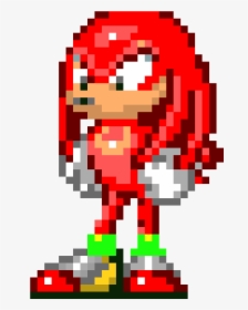 Sonic 3 Knuckles Png - Sonic Triple Trouble Knuckles Sprites, Transparent Png, Free Download