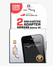 Gdsgs8 Large - S7 Dual Sim Adapter, HD Png Download, Free Download