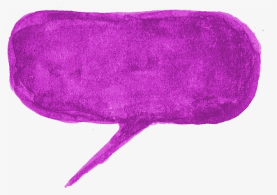 Purple Speech Bubble Png, Transparent Png, Free Download