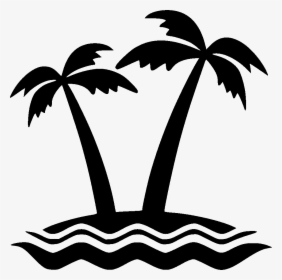 Palm Islands Portable Network Graphics Clip Art Computer - Island Icon Png, Transparent Png, Free Download
