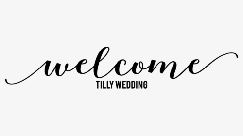 Welcome Wedding Sign Cricut, HD Png Download, Free Download