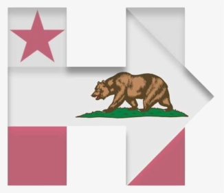 Hillary For California - California Flag Without The California Republic, HD Png Download, Free Download
