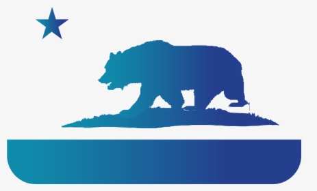 Transparent California Silhouette Png - California State Flag Drawing, Png Download, Free Download