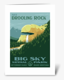 Drooling Rock Greeting Card - Banner, HD Png Download, Free Download