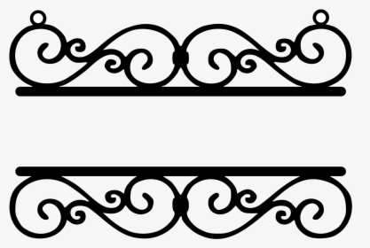Wrought Iron Welcome Sign , Png Download - Wrought Iron Png Logo, Transparent Png, Free Download