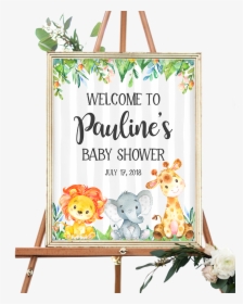 Fall Baby Shower Welcome Sign, HD Png Download, Free Download