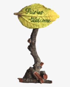 "fairies Welcome - Fairies Welcome Sign, HD Png Download, Free Download