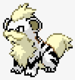 Pixel Art Growlithe, HD Png Download, Free Download