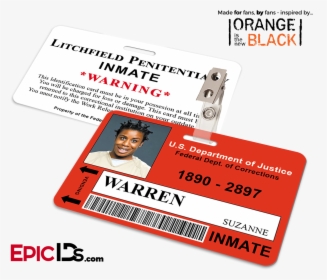 Litchfield Penitentiary "oitnb - Maritza Orange Is The New Black Id, HD Png Download, Free Download