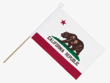 Hand Waving Flag California - California State Flag, HD Png Download, Free Download