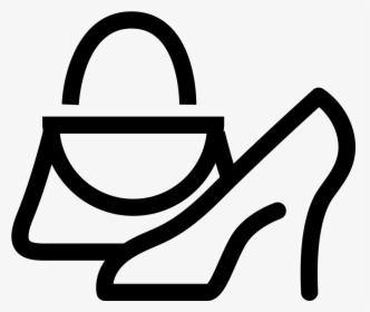 Png File Svg - Shoes And Bag Icon, Transparent Png, Free Download