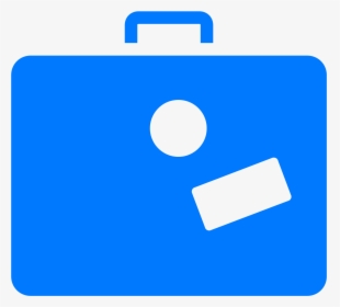 Suitcase Filled Icon - Briefcase, HD Png Download, Free Download