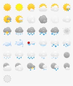 Msn Weather Icons - Msn Weather Icon, HD Png Download, Free Download