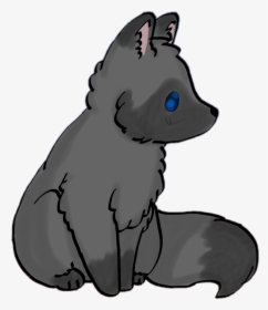 Cartoon,clip Figure,line Sea Lion,dog Breed - Cute Wolf Sticker Png, Transparent Png, Free Download