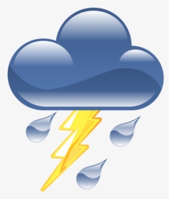 Thunderstorm Png Icon - Thunderstorm Icon, Transparent Png, Free Download