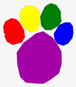 Transparent Bear Paw Print Png - Dino Mite Friends Club Show, Png Download, Free Download