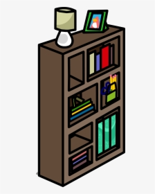 Funky Bookshelf Sprite Bookshelf Clipart Hd Png Download Kindpng