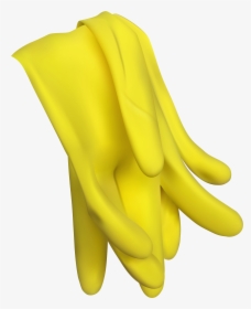 Yellow Latex Glove Png Clip Art, Transparent Png, Free Download