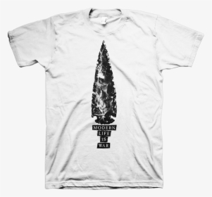 Modern Life Is War "arrowhead - Birds In Row T Shirt, HD Png Download, Free Download